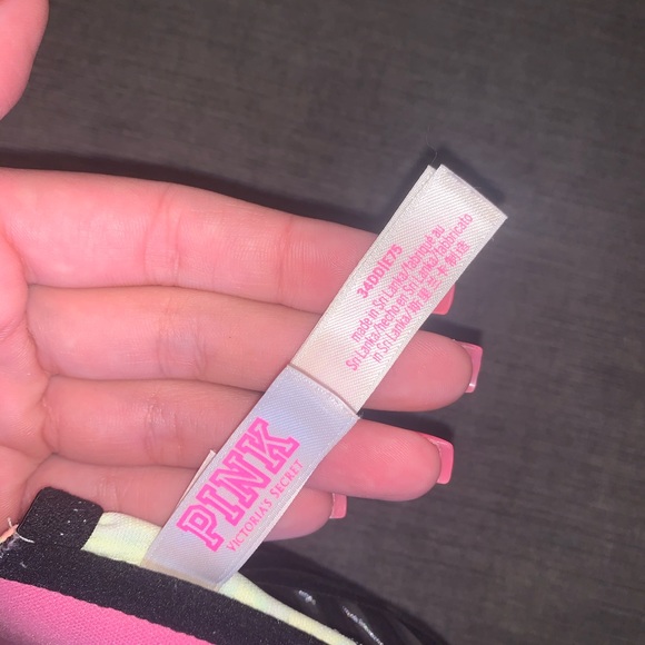 Summer PINK push-up bra - Picture 3 of 3